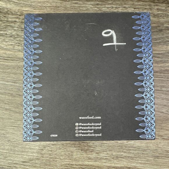 NEW WATERFORD Crystal Nativity Holy Family Christmas Ornament - Picture 5 of 5